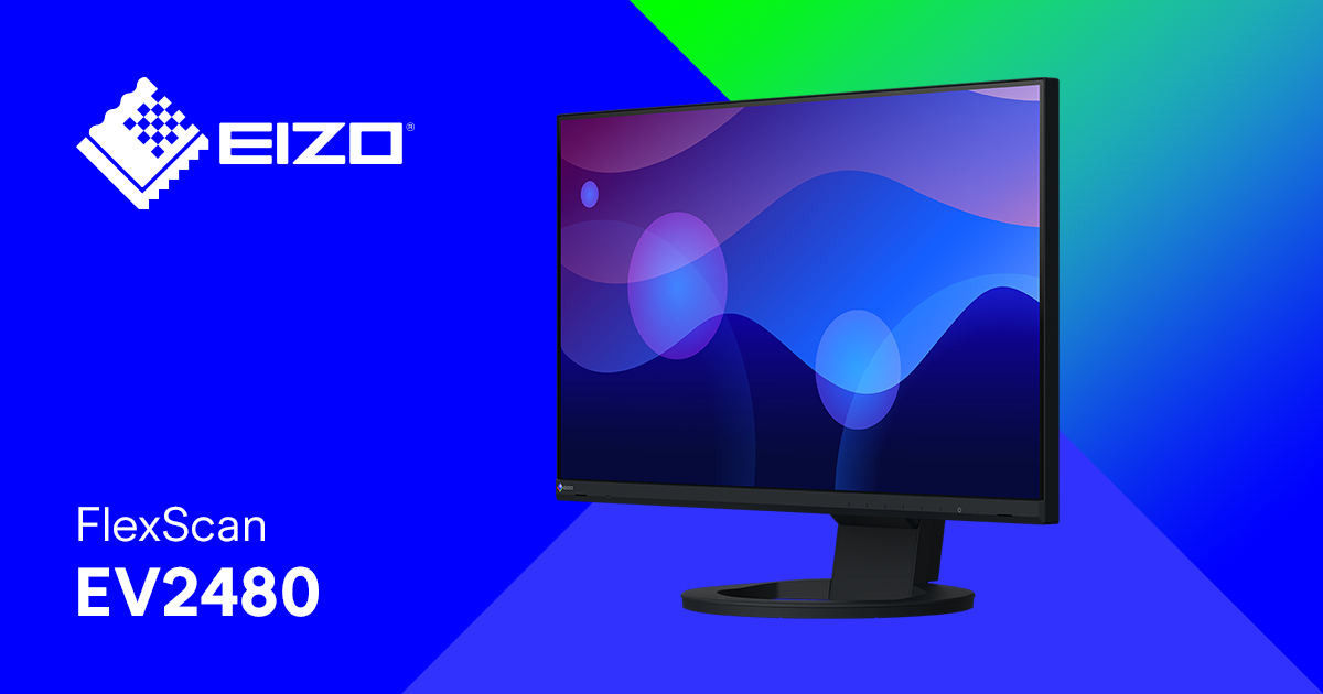 FlexScan EV2480 | Office-Monitor mit USB-C-Schnittstelle